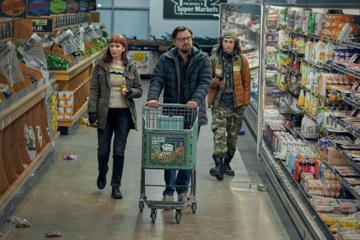 "Don't look up" movie review: A satirical attitude of humans towards an upcoming crisis which leads to disaster.